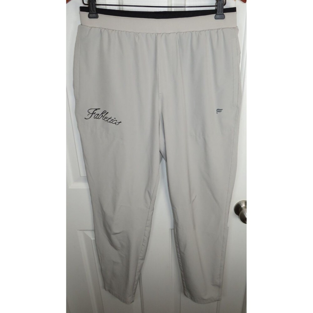 Fabletics The Fundamental Pants Mineral Gray Men’s Size Medium - 29" Inseam